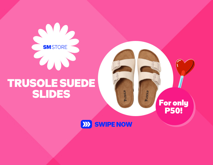 SM STORE I TRUSOLE SUEDE SLIDES FOR ONLY 599!