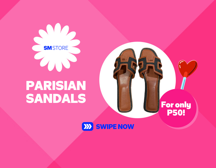 SM STORE I PARISIAN SANDALS FOR ONLY P599!