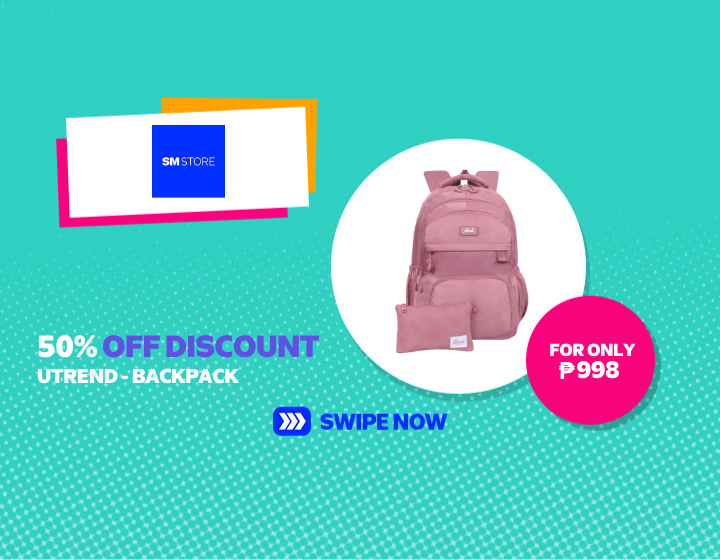 50% OFF UTREND BACKPACK