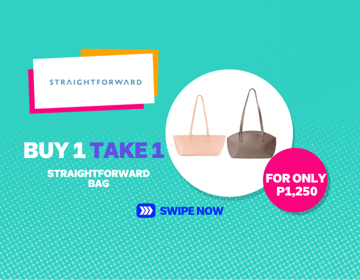 SMMR | STRAIGHTFORWARD | BUY 1 TAKE 1 STRAIGHTFORWARD BAG FOR ONLY P999