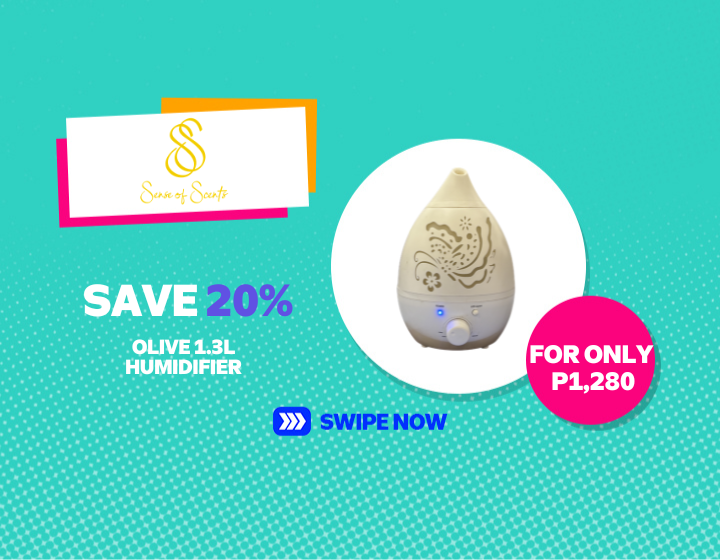 SMMR | SENSE OF SCENTS | SAVE 20% ON OLIVE 1.3 L HUMIDIFIER