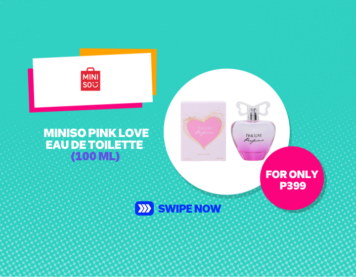 MINISO Pink Love Eau de Toilette (100ml)