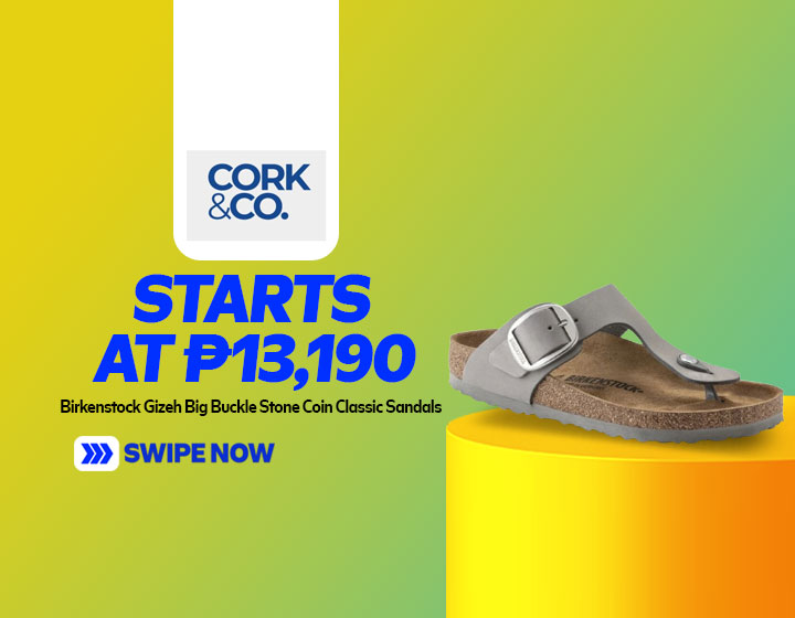 Birkenstock Gizeh Big Buckle Stone Coin Classic Sandals starts at P13,190