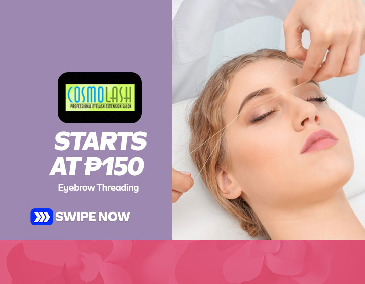 Eyebrow Threading starts at P150