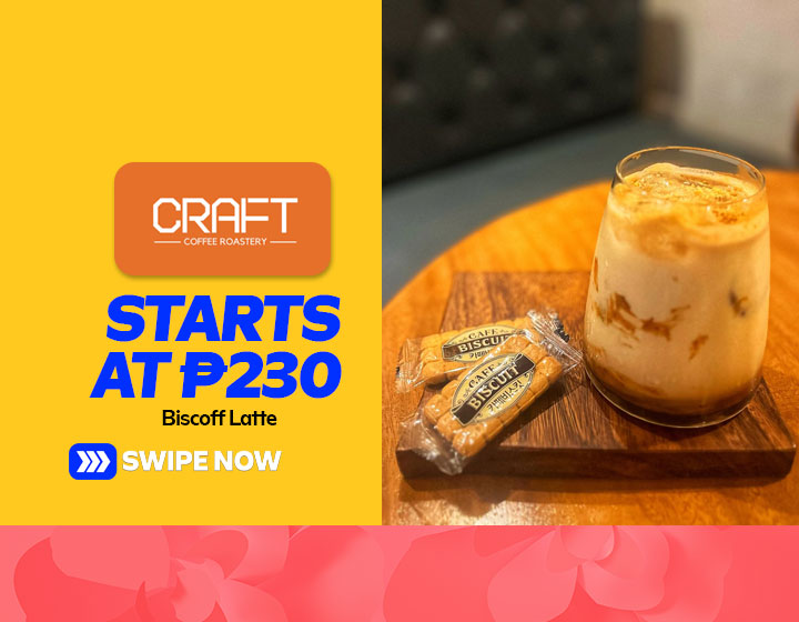Biscoff Latte starts at P230