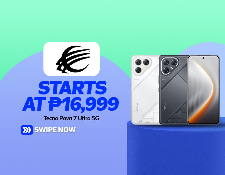 TECNO POVA 7 Ultra 5G 24+256GB starts at P16,999