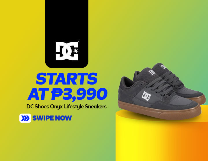 DC Shoes Onyx Lifestyle Sneakers start at P3,990