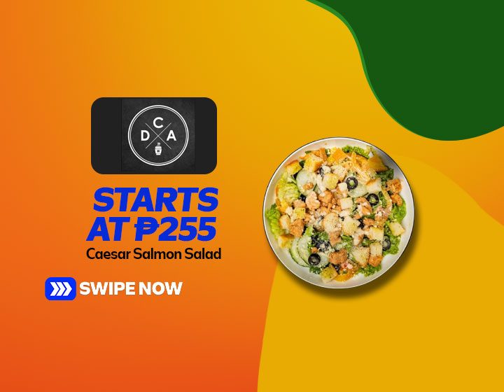 Caesar Salmon Salad starts at P255