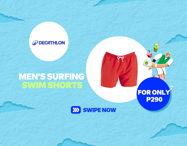 DECATHLON MEN'S SURFING SWIM SHORTS
