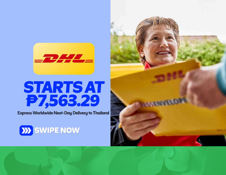 Express Worldwide Next-Day Delivery to Thailand for 5 A4 Envelope Sized Packages starts at P7,563.29