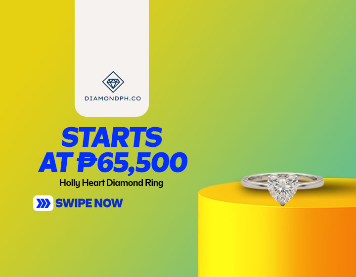 HOLLY Heart Diamond Ring starts at P65,500