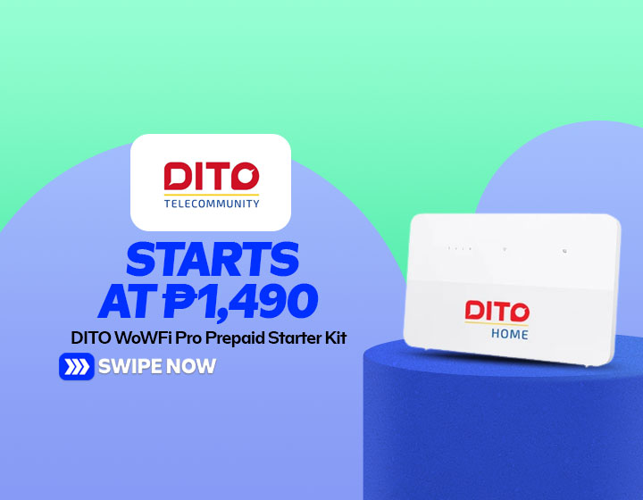 DITO WoWFi Pro Prepaid Starter Kit starts at P1,490