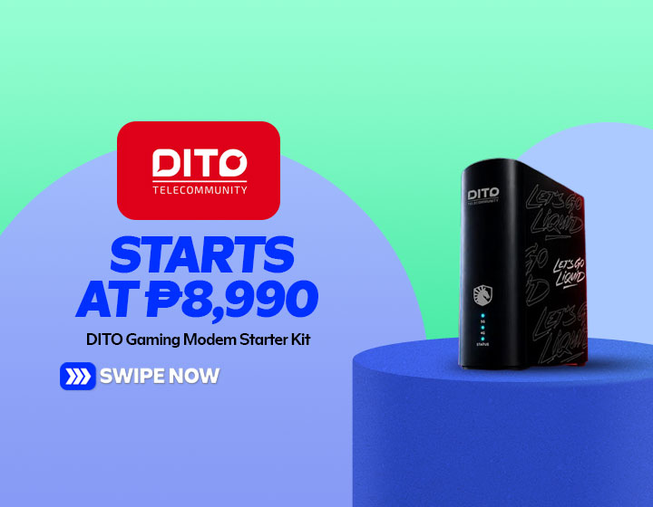DITO Gaming Modem Starter Kit starts at P8,990