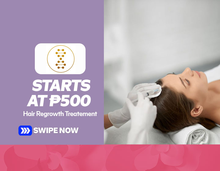 Hair Regrowth Treatment with Free Consultation starts at P500