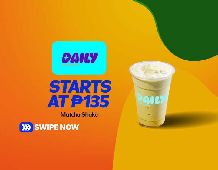 Matcha Shake starts at P135