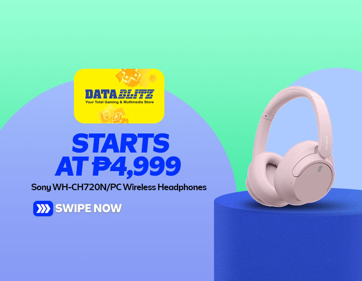 Sony WH-CH720N/PC Wireless Headphones (Pink) start at P4,999
