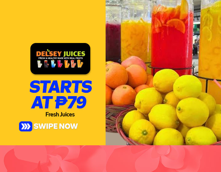 Fresh Juices start at P79