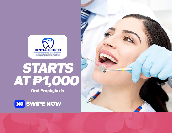 Oral Prophylaxis starts at P1,000