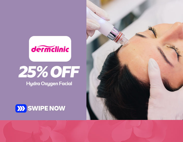 25% OFF on Hydra Oxygen Facial
