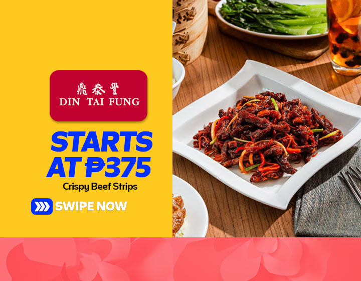 Crispy Beef Strips start at P375