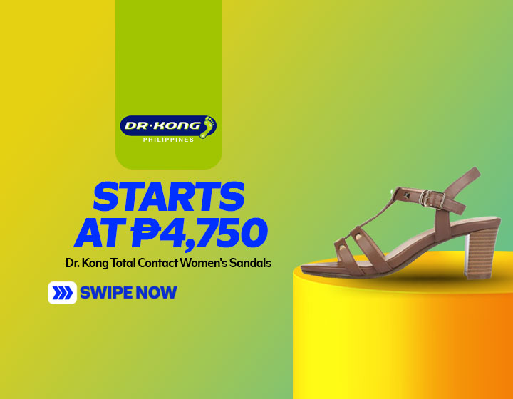 Dr. Kong Total Contact Women's Sandals starts at P4,750