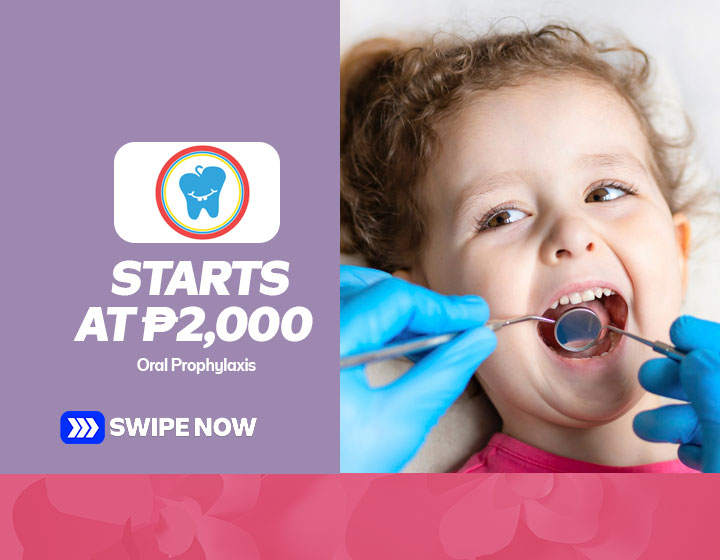 Oral Prophylaxis (Cleaning) starts at P2,000
