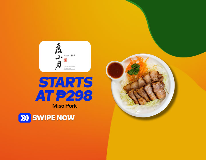 Miso Pork starts at P298