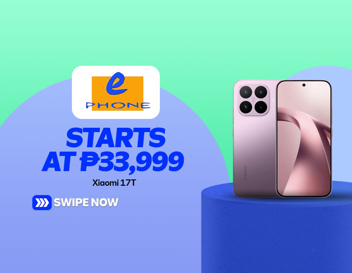 Xiaomi 17T 12+256GB starts at P33,999