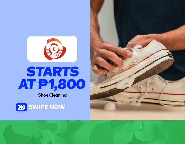 Shoe Cleaning starts at P1,800