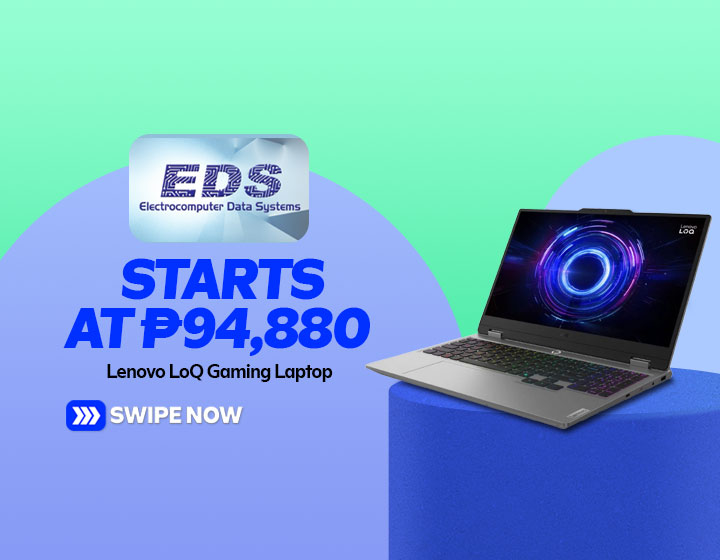 Lenovo LoQ 15IRX10 83JE01AHPH Gaming Laptop starts at P94,880