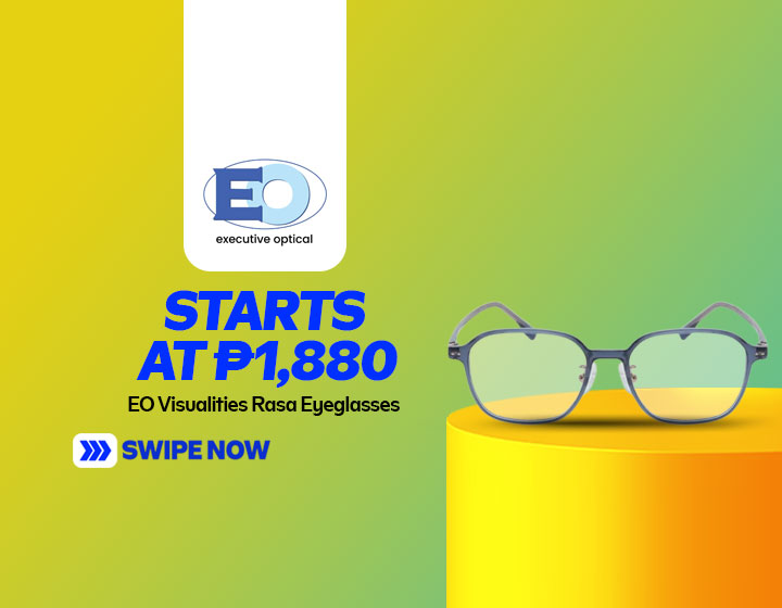 EO Visualities Rasa Eyeglasses starts at P1,880