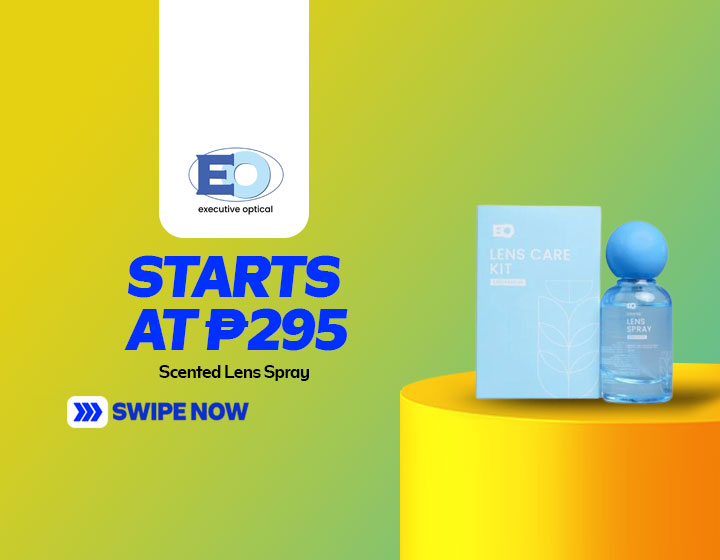 Scented Lens Spray starts at P295