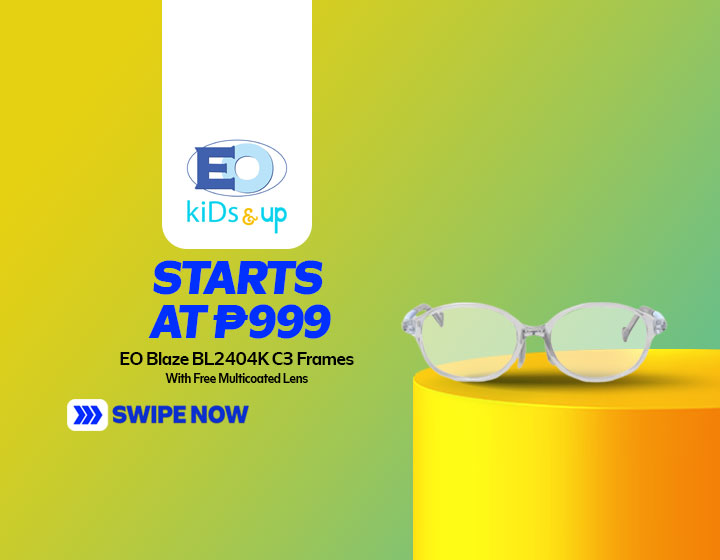EO Blaze BL2404K C3 Frames with Free Multicoated Lens starts at P999