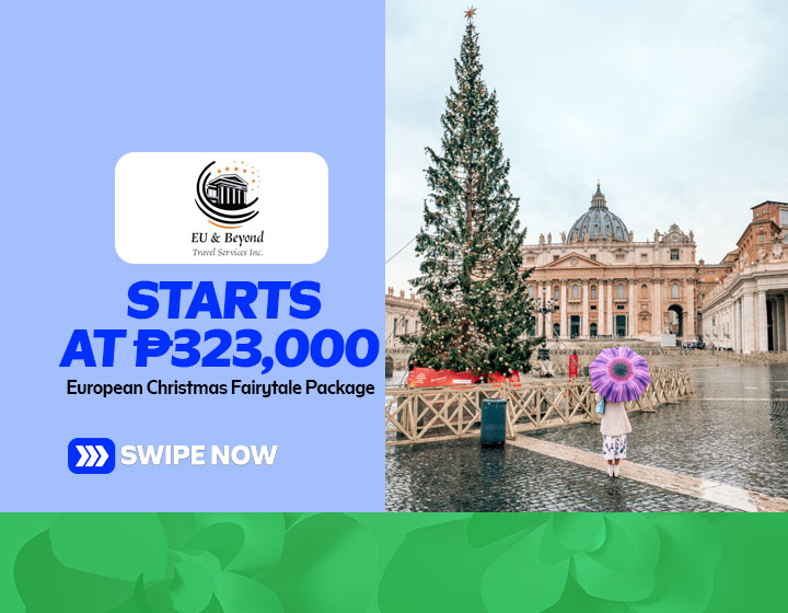 European Christmas Fairytale Package starts at P323,000
