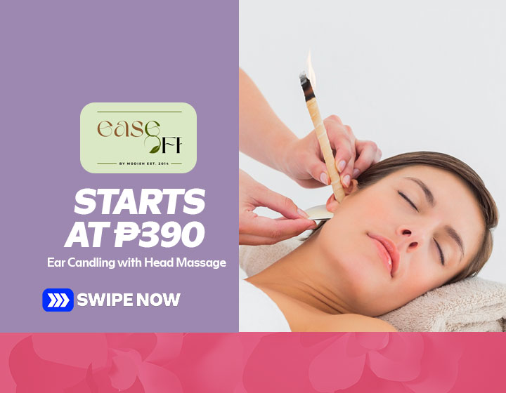 Ear Candling with Head Massage - 30 Minutes starts at P390