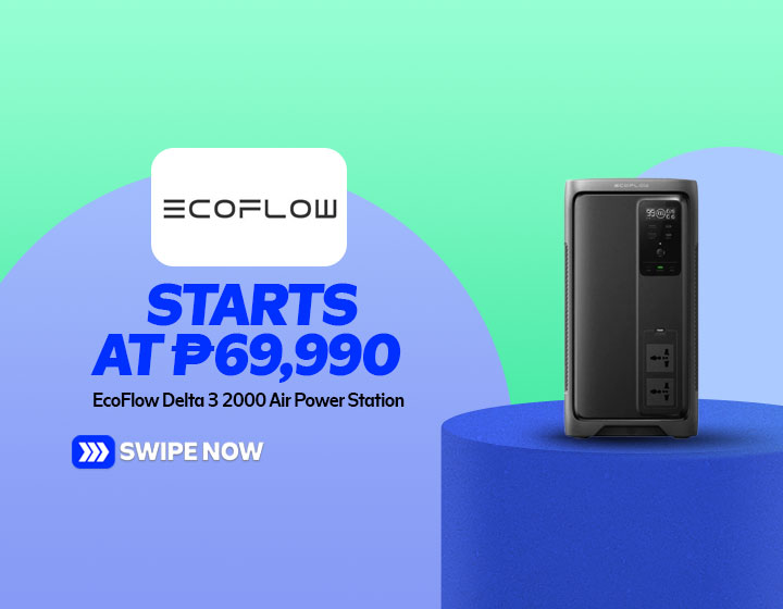 EcoFlow Delta 3 2000 Air Power Station starts at P69,990