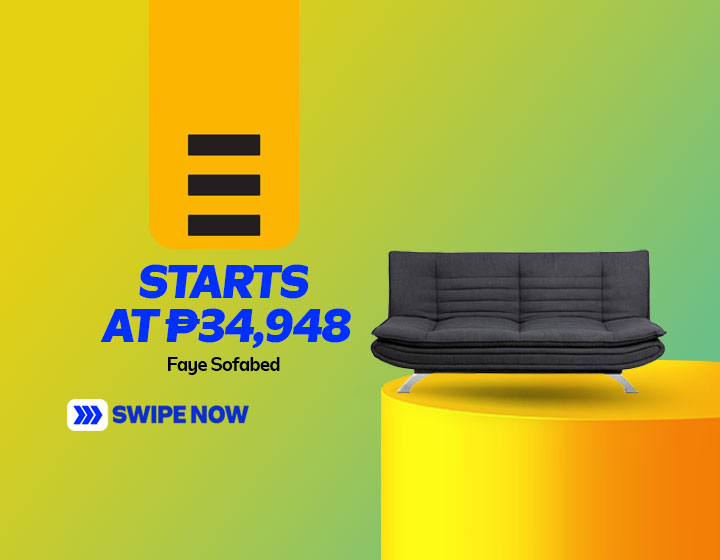 Faye Sofabed starts at P34,948