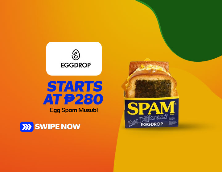 Egg Spam Musubi starts at P280