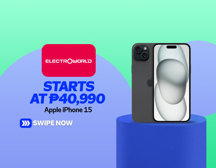 Apple iPhone 15 128GB starts at P40,990