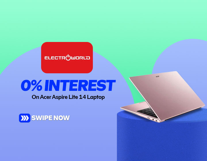 Enjoy 0% Interest and 0% Downpayment on the Acer Aspire Lite 14 AL14-42P-R8ST