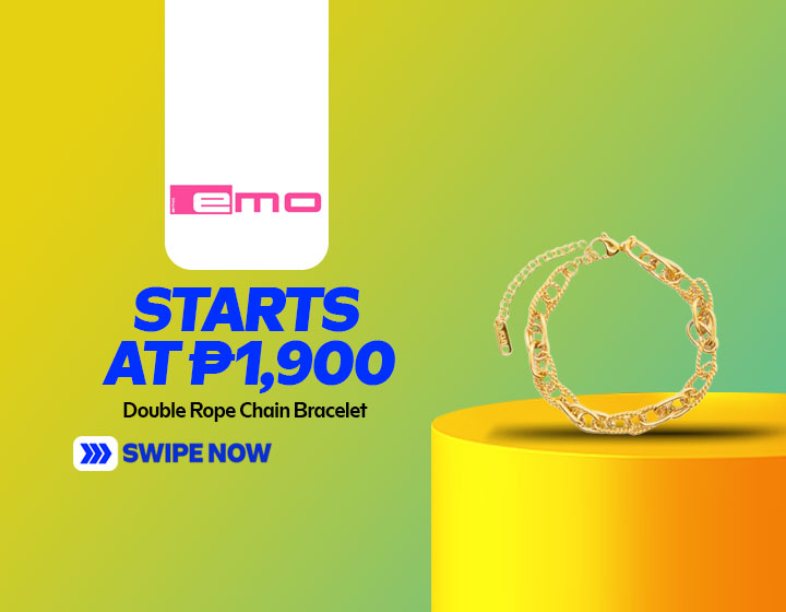 ESBL 8891 - All IPG Double Rope Chain Bracelet starts at P1,900