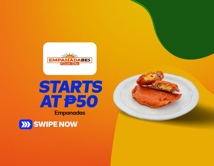 Empanadas start at P50