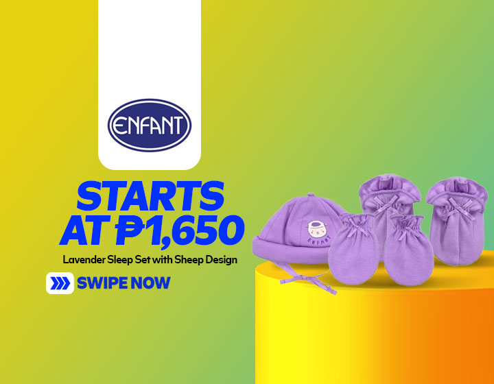 Lavender Sleep Set with Sheep Design starts at P1,650