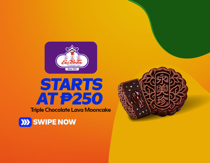 Triple Chocolate Lava Mooncake (in Can) starts at P250