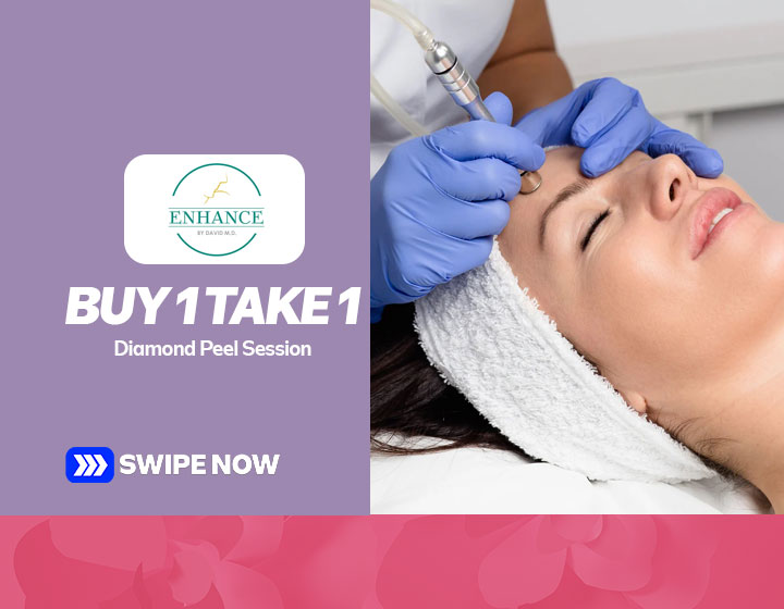 Buy 1 Take 1 on Diamond Peel starts at P1,000