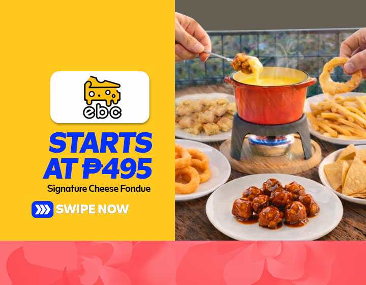 Signature Cheese Fondue starts at P495