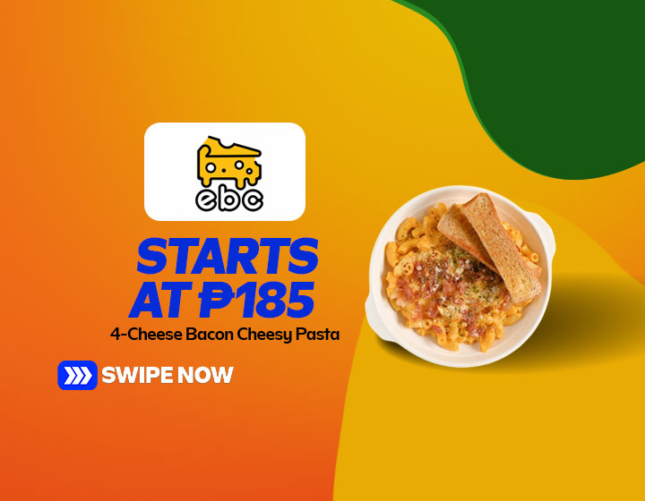 4-Cheese Bacon Cheesy Pasta starts at P185