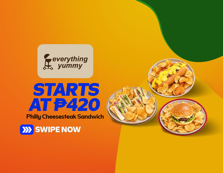 Philly Cheesesteak Sandwich starts at P420