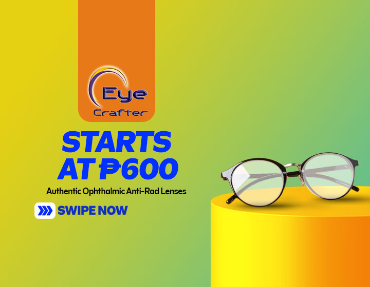 Authentic Ophthalmic Anti-Rad Lenses start at P600