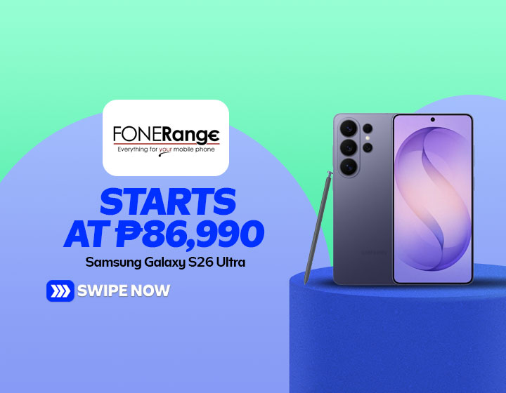 Samsung Galaxy S26 Ultra start at P86,990